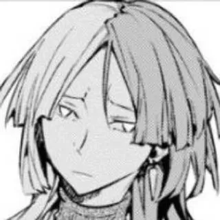 😥 094f2512 Fyodor Dostoevsky Bungou Stray Dogs Anime, Manga, Fyodor Dostoevsky, Bungou Stray Dogs, BSD whatsapp sticker