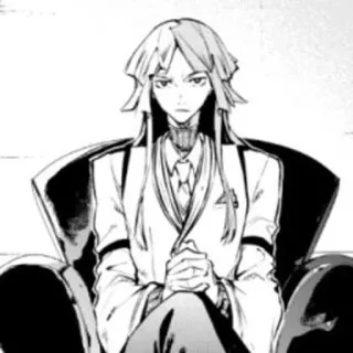 🌟 16453293 Fyodor Dostoyevsky Bungou Stray Dogs Anime, Manga, Fyodor, Dostoevsky, Bungo Stray Dogs whatsapp sticker