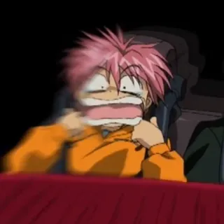 🤯 55185b38 Anime, Expressão, Engraçado, Desenho animado, Choque, Surpreso whatsapp sticker