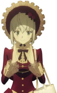 👏 3344f9fa 动漫, 女孩, 角色, 肖像 telegram sticker