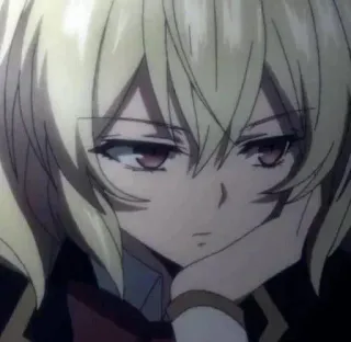 🍞 475ffd4e anime, blond hair, female, cartoon, character whatsapp sticker