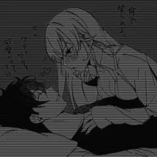🚥 68e402b3 笑う 何でのよう。
可愛い く て anime, manga, couple, romantic, affection whatsapp sticker