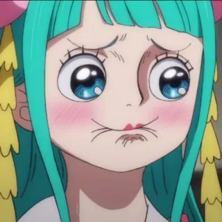 🏴‍☠️ c026b263 Anime, Desenho animado, Retrato, Bonito, Garota, Cara engraçada whatsapp sticker