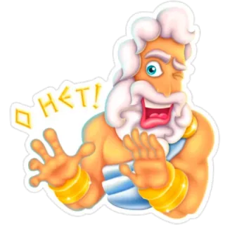 🙅‍♂️ 6344da33 О НЕТ! dibujo animado, expresión, personaje, gesto whatsapp sticker