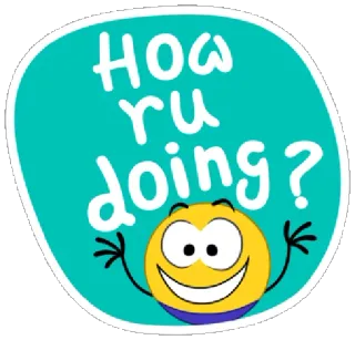 Greetings telegram stickers