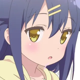 😯 0b56f35a Anime, Chica, Dibujos animados, Lindo telegram sticker