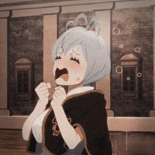 😳 bd2f5e55 Anime, Manga, Huilend, Cartoon, Fanart, Emotie, Personage telegram sticker