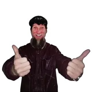 👍 ee8d2dd0 homme, pouce levé, approbation, positif, accord, succès telegram sticker