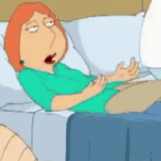 🤬 8da9abba Lois Griffin Family Guy アニメ, 大人向けユーモア, ロイス, グリフィン, テレビ番組 whatsapp sticker