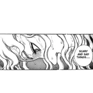 😨 b243d913 SCARY AND SAD THINGS... Manga, Verdrietig, Eng, Strip telegram sticker