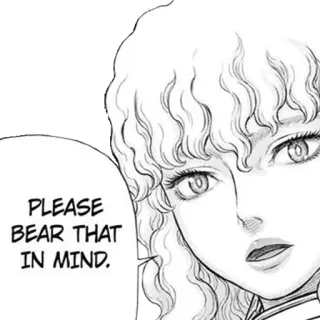 🤔 e1d5c497 Griffith Berserk PLEASE BEAR THAT IN MIND. Manga, Anime, Serieus, Overwegen, Bedenkelijk, Intellectueel telegram sticker