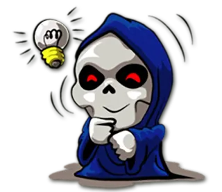 Grim Reaper telegram stickers