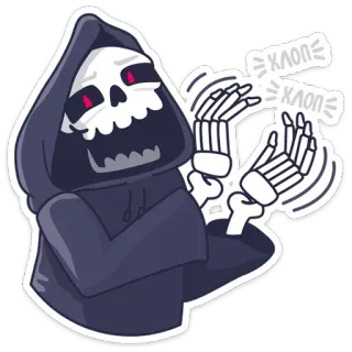 Смерть с косой (@TgSticker) telegram stickers