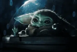 🟢 14077951 Grogu The Mandalorian Grogu, Baby Yoda, The Mandalorian, Star Wars whatsapp sticker