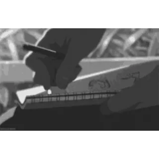 Грустное аниме @freetopsticker telegram stickers