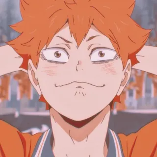 Hinata shoyo stiker telegram stickers