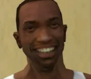 🌟 30d75fb9 CJ Grand Theft Auto: San Andreas CJ, グランド・セフト・オート, サンアンドレアス, キャラクター, ビデオゲーム telegram sticker