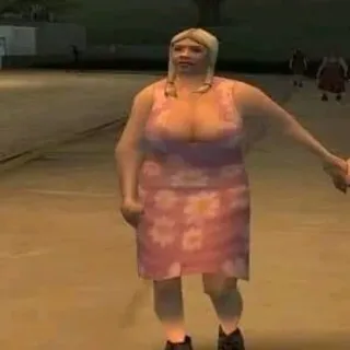 🧘 30fc8ea2 女性, ドレス, キャラクター, 人々, ストリート telegram sticker