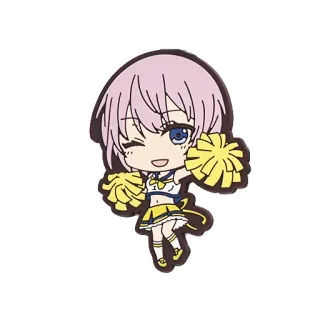 💛 a7e36003 Anime, Cheerleader, Fille, Chibi, Kawaii, Mignon, Dessin animé telegram sticker