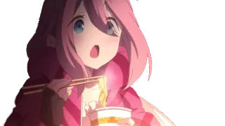 😋 7d559f45 Anime, Manger, Ramen, Nourriture, Mignon, Dessin animé, Fille telegram sticker