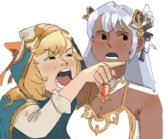 🤬 1cee5f55 Meme, Frau schreit Katze an, Zeigen, Weinen, Schockiert whatsapp sticker