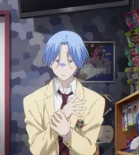 🌟 00f8c839 Аниме, Персонаж, Портрет, Манга, Парень telegram sticker