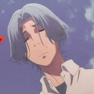 🌟 383fc380 Аниме, Персонаж, Мужской, Портрет telegram sticker