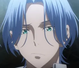 🌟 4ae7f1b6 Langa Hasegawa SK8 the Infinity Аниме, Персонаж, Синие волосы, Ланга, SK8, SK8 the Infinity telegram sticker