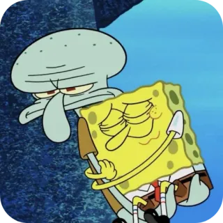 ❤ c6052985 Spongebob Spongebob Squarepants Cartoon, Spongebob, Squidward telegram sticker