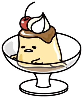 Gudetama Foodie Paradise telegram stickers
