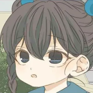 ⛲ 488f8d07 Аниме, Девушка, Мультфильм, Иллюстрация, Милый whatsapp sticker