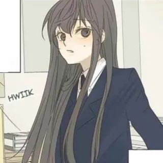 ⛲ 80b25600 HWIIK Аниме, Девушка, Манга, Мультфильм whatsapp sticker