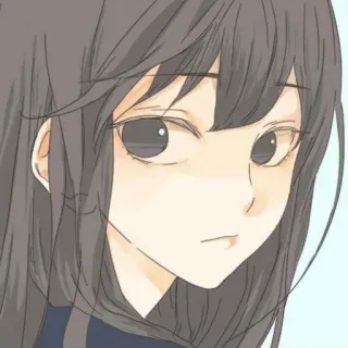 ⛲ 85fe2dd9 Аниме девушка, Мультфильм, Персонаж whatsapp sticker