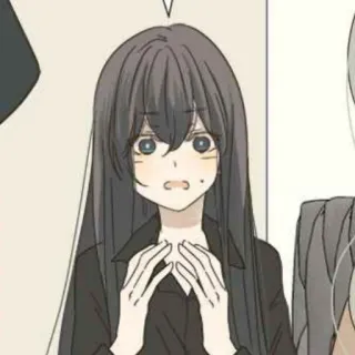 ⛲ 86442b11 аниме девушка, мультфильм, персонаж, женщина whatsapp sticker