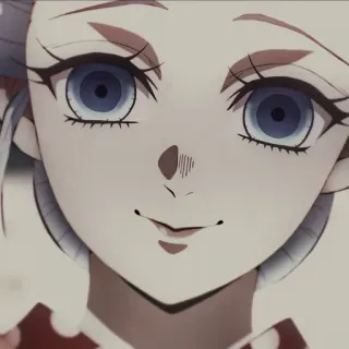 🤍 4b324fe7 Daki Demon Slayer Anime, Quỷ, Daki, Nhân vật telegram sticker