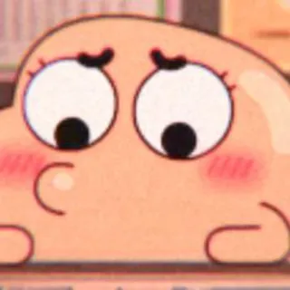 🌊 31a092c0 Darwin Watterson The Amazing World of Gumball мультфильм, персонаж, рыба, телешоу, Дарвин, Удивительный мир Гамбола telegram sticker