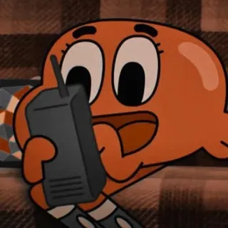 🐈 0a2722d4 Darwin Watterson The Amazing World of Gumball การ์ตูน, แอนิเมชั่น, ดาร์วิน วัตเตอร์สัน, ปลา, ตัวละคร, The Amazing World of Gumball, พูด telegram sticker