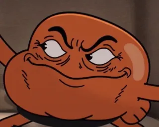 🐈 3138f621 การ์ตูน, ตลก, สีหน้า, สีส้ม, ร้าย, ปลา, แอนิเมชัน telegram sticker