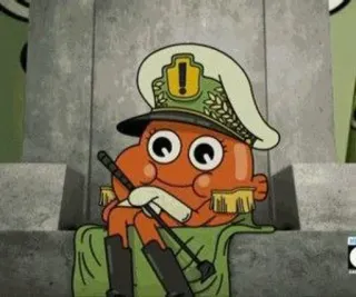 🐈 651e499e Darwin Watterson The Amazing World of Gumball ดาร์วิน, วัตเตอร์สัน, ปลา, การ์ตูน, ตัวละคร, กัมบอล telegram sticker