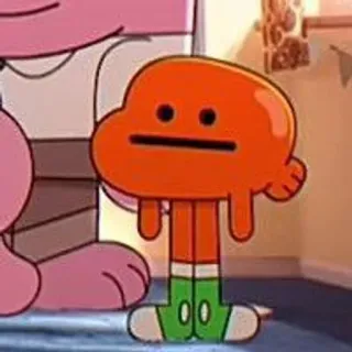🐈 811e8cf7 Darwin The Amazing World of Gumball การ์ตูน, ปลา, สีส้ม, ลักษณะมนุษย์, แอนิเมชั่น, รายการทีวี, ตลก telegram sticker