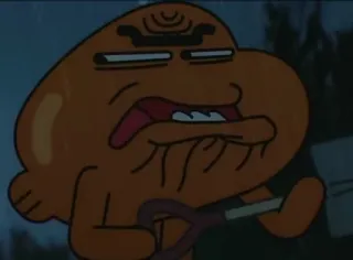 🐈 a693c95f Richard Watterson The Amazing World of Gumball การ์ตูน, ตลก, ริชาร์ด วอเตอร์สัน, The Amazing World of Gumball, แอนิเมชัน telegram sticker