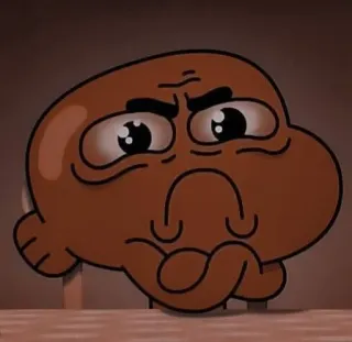 🐈 d4cb01db Darwin Watterson The Amazing World of Gumball การ์ตูน, ดาร์วิน, ปลา, กัมบอล, อนิเมชั่น, ตัวละคร telegram sticker
