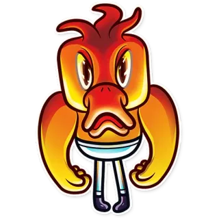 Gus The Duck telegram stickers