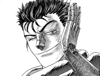 🖤 0cd67271 Guts Berserk Manga, Anime, Kiếm, Berserker, Chiến binh telegram sticker