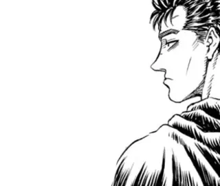 🖤 3969daef Guts Berserk anime, manga, berserk, guts, kiếm telegram sticker
