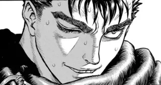 🖤 3da81db3 Guts Berserk Anime, Manga, Berserk, Guts, Chiến binh telegram sticker