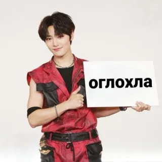☺️ 8d412ab0 оглохла persona, segno, kpop, russo, testo telegram sticker