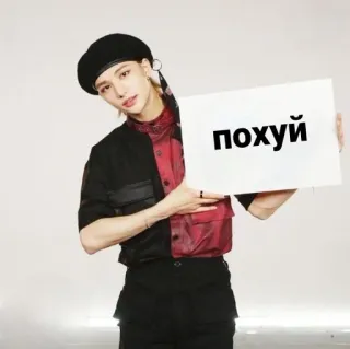 😊 c98938c2 похуй russo, testo, frase, atteggiamento, espressione telegram sticker