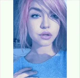 😐 148351cb 여자, 소녀, 인물사진, 아름다움, 여성, 사람, 얼굴 telegram sticker