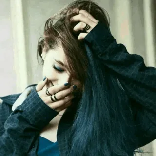 😂 8828d474 여자, 패션, 인물사진, 스타일, 미용, 헤어, 사람 telegram sticker